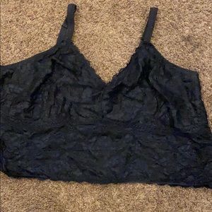 Torrid black bralette size 5